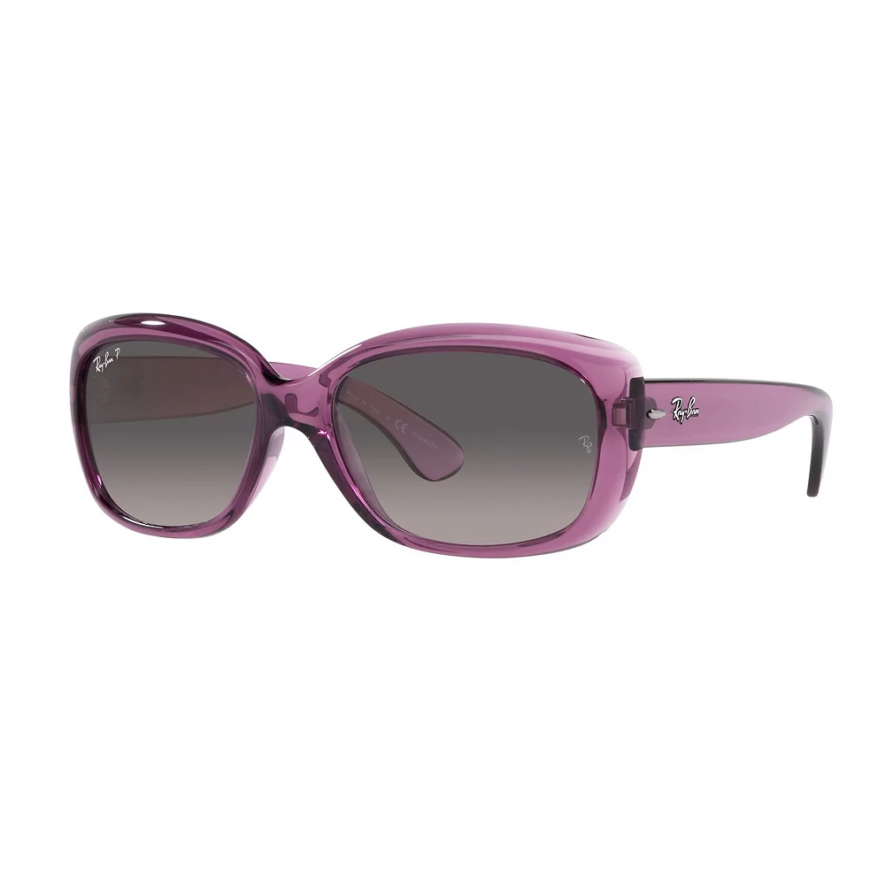 Ray-Ban Jackie Ohh II RB4101 58mm Rectangle Gradient Polarized Sunglasses 1 Ray-Ban Jackie Ohh II RB4101 58mm Rectangle Gradient Polarized Sunglasses