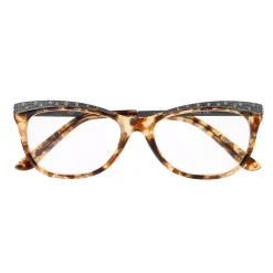 Alternative view of Women's Modera By Foster Grant Arista Crystal Accent Cat-Eye Reading Glasses