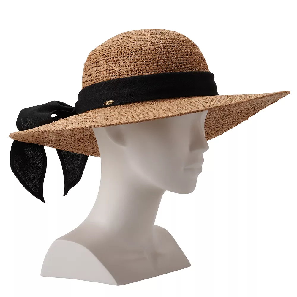 Women's Scala Bow Packable Floppy Hat 2 Women's Scala Bow Packable Floppy Hat - Image 2