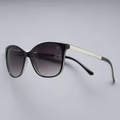 Simply Vera Vera Wang Delrio Midsize Wayfarer Sunglasses