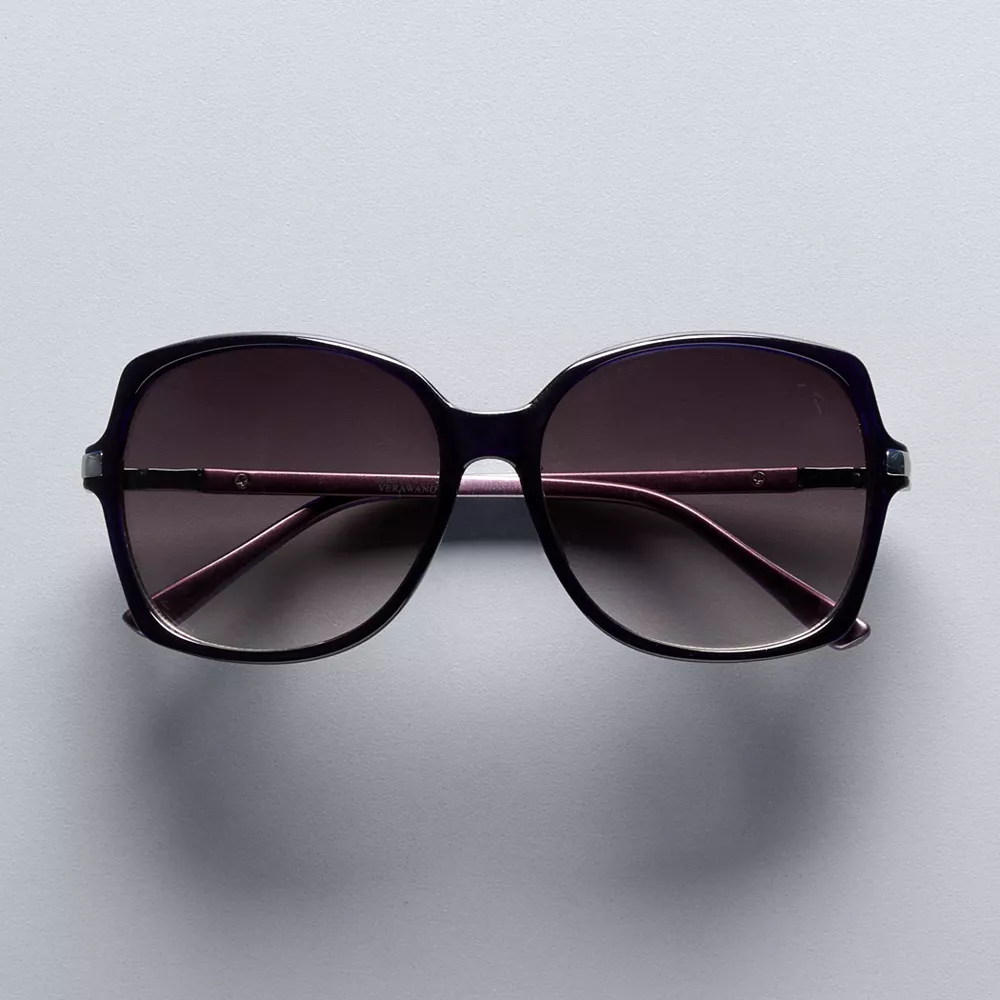 Women's Simply Vera Vera Wang 69mm Carey Large Square Sunglasses 2 Women's Simply Vera Vera Wang 69mm Carey Large Square Sunglasses - Image 2