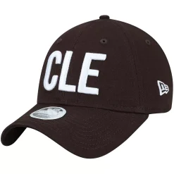 Women's New Era Brown Cleveland Browns Hometown 9TWENTY Adjustable Hat -SHED RAIN Sales Store 3970744 ALT