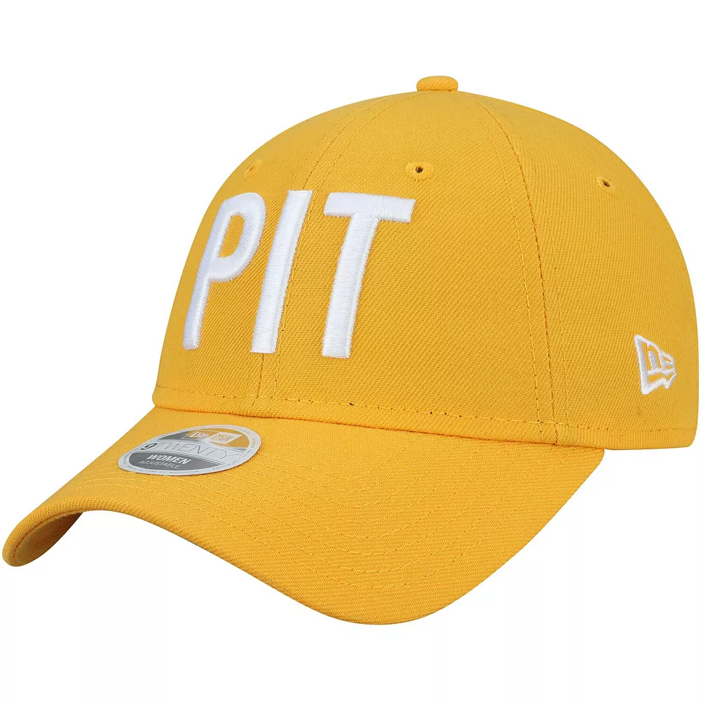 Women's New Era Gold Pittsburgh Steelers Team Hometown 9TWENTY Adjustable Hat 1 Women's New Era Gold Pittsburgh Steelers Team Hometown 9TWENTY Adjustable Hat