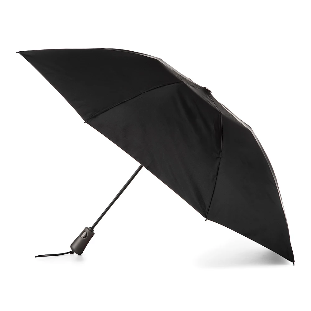 Totes Compact Water Resistant InBrella Auto Open & Close Umbrella 1 Totes Compact Water Resistant InBrella Auto Open & Close Umbrella