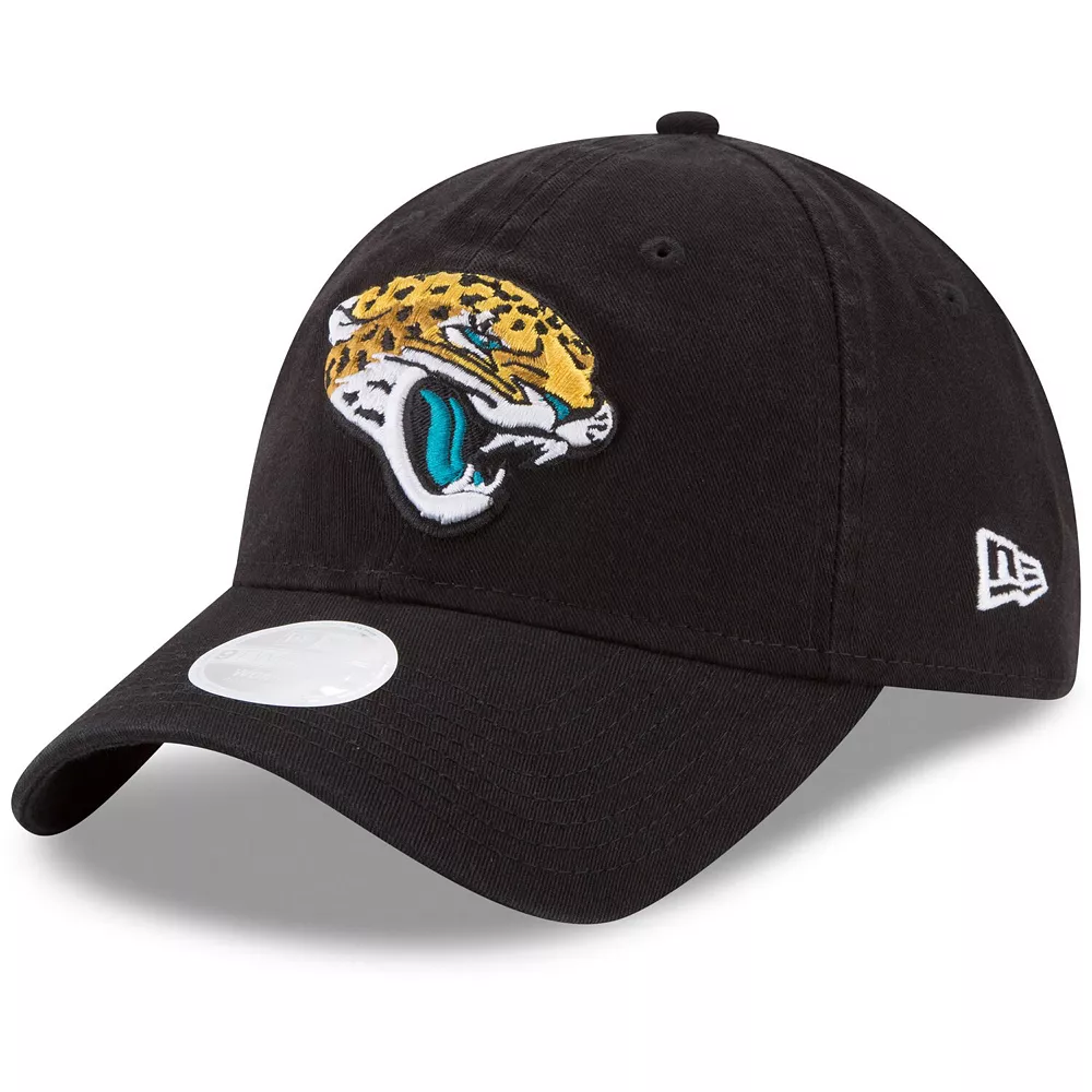 Women's New Era Black Jacksonville Jaguars Core Classic Primary 9TWENTY Adjustable Hat 2 Women's New Era Black Jacksonville Jaguars Core Classic Primary 9TWENTY Adjustable Hat - Image 2