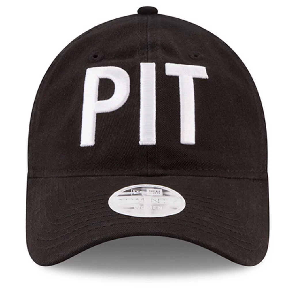 Women's New Era Black Pittsburgh Steelers Hometown 9TWENTY Adjustable Hat 3 Women's New Era Black Pittsburgh Steelers Hometown 9TWENTY Adjustable Hat - Image 3