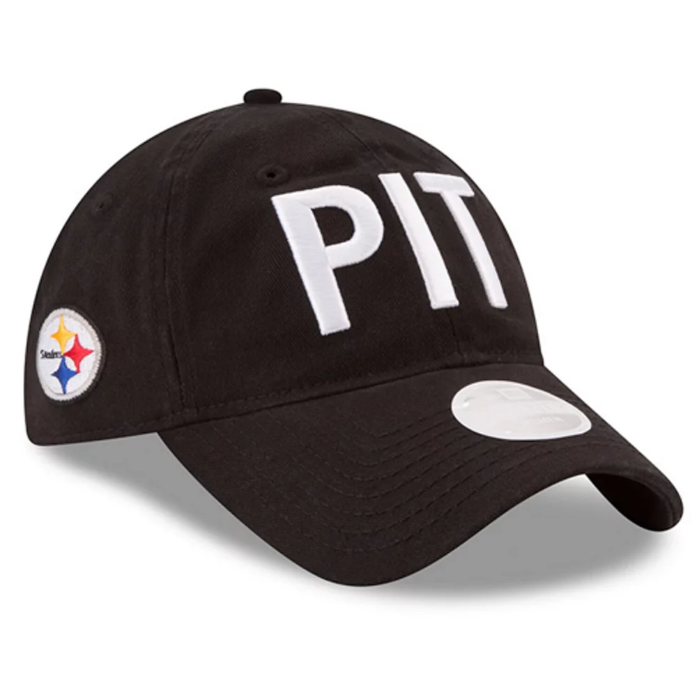 Women's New Era Black Pittsburgh Steelers Hometown 9TWENTY Adjustable Hat 4 Women's New Era Black Pittsburgh Steelers Hometown 9TWENTY Adjustable Hat - Image 4