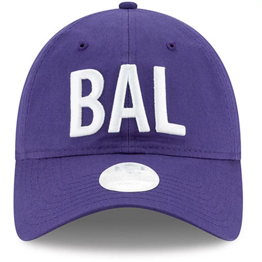 Women's New Era Purple Baltimore Ravens Hometown 9TWENTY Adjustable Hat 3 Women's New Era Purple Baltimore Ravens Hometown 9TWENTY Adjustable Hat - Image 3