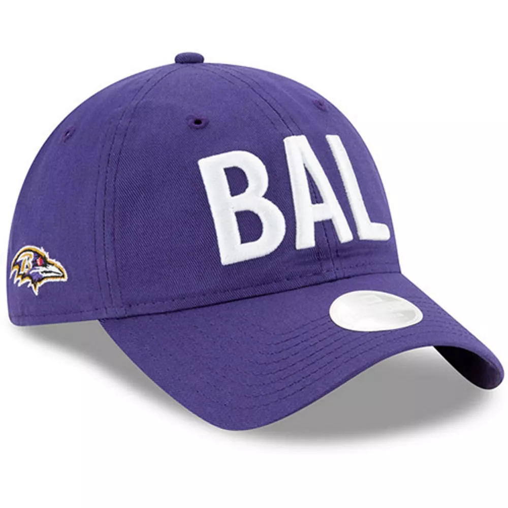 Women's New Era Purple Baltimore Ravens Hometown 9TWENTY Adjustable Hat 4 Women's New Era Purple Baltimore Ravens Hometown 9TWENTY Adjustable Hat - Image 4