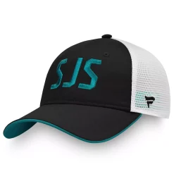 Women's Fanatics Branded Black/White San Jose Sharks Iconic Trucker Adjustable Hat 5 Women's Fanatics Branded Black/White San Jose Sharks Iconic Trucker Adjustable Hat -SHED RAIN Sales Store 4184102 ALT
