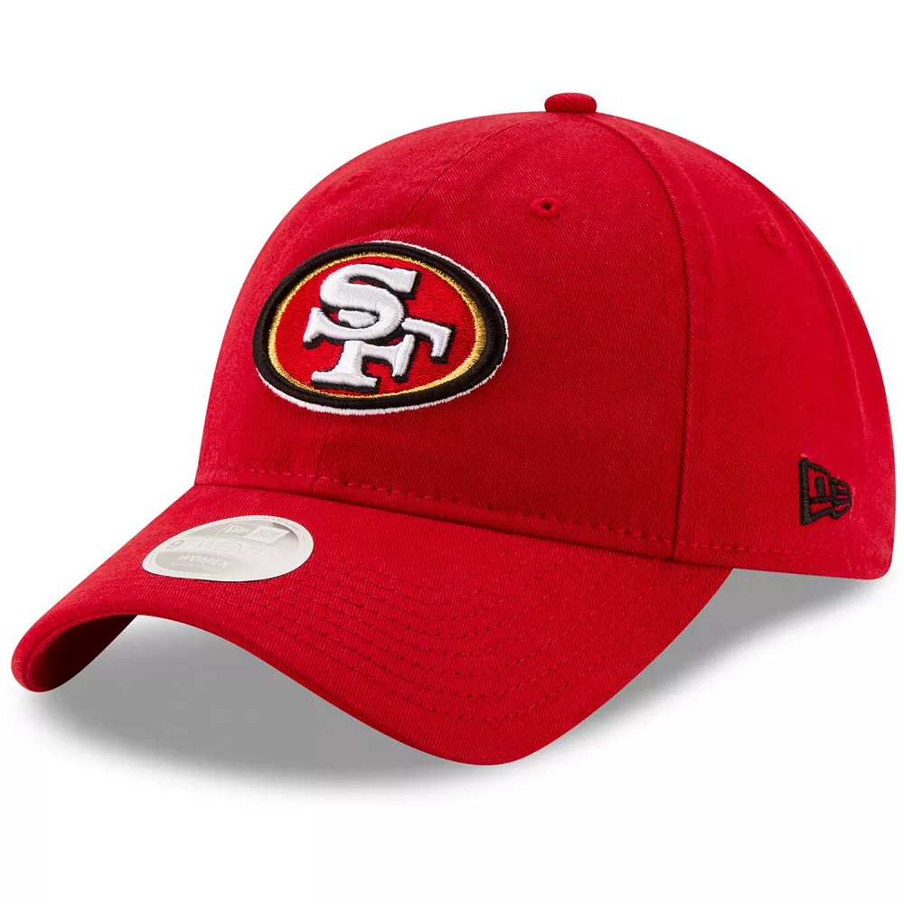 Women's New Era Scarlet San Francisco 49ers Core Classic Primary 9TWENTY Adjustable Hat 1 Women's New Era Scarlet San Francisco 49ers Core Classic Primary 9TWENTY Adjustable Hat
