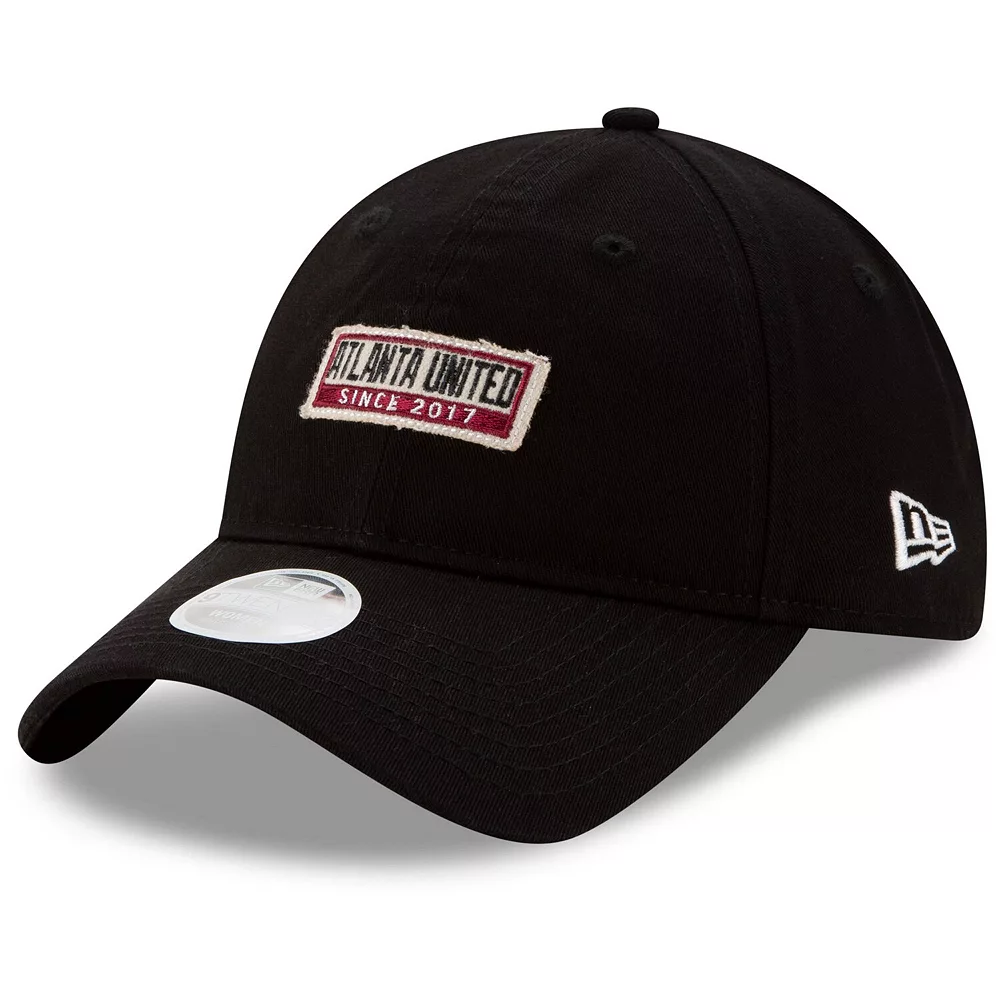 Women's New Era Black Atlanta United FC Patch 9TWENTY Adjustable Hat 1 Women's New Era Black Atlanta United FC Patch 9TWENTY Adjustable Hat