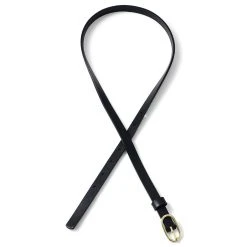 Women's Lands' End Skinny Leather Belt