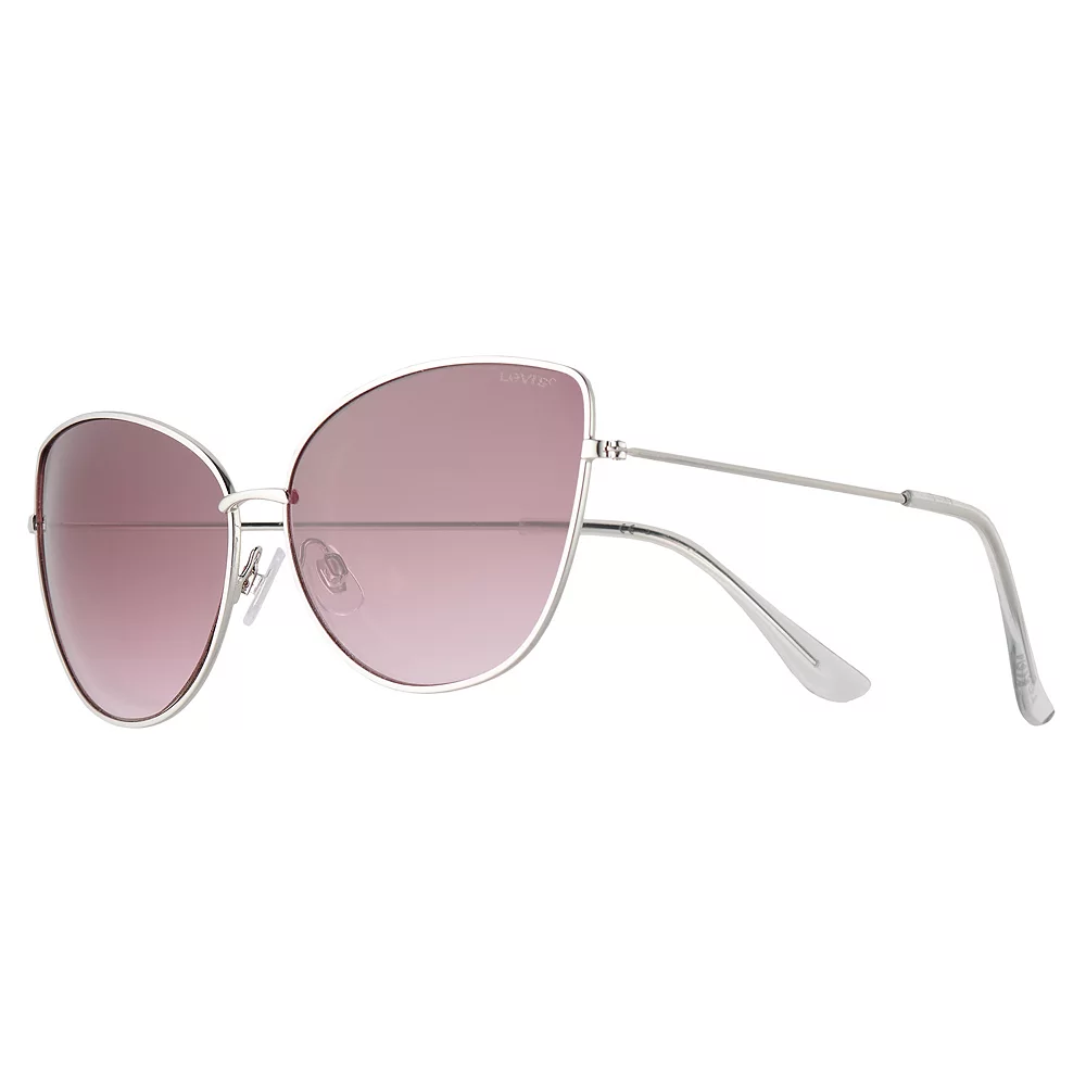 Women's Levi's® 60mm Metal Cat Sunglasses 1 Women's Levi's® 60mm Metal Cat Sunglasses