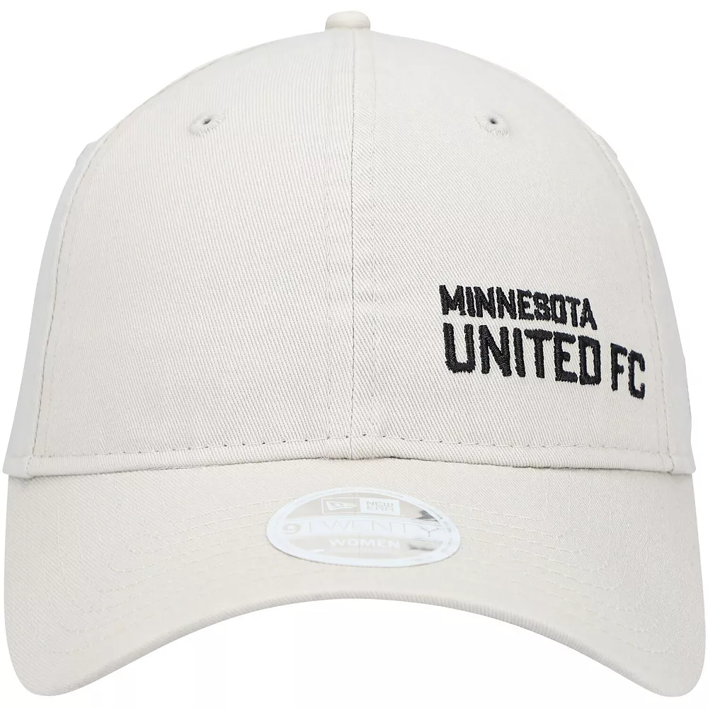 Women's New Era Cream Minnesota United FC Stone 9TWENTY Adjustable Hat 3 Women's New Era Cream Minnesota United FC Stone 9TWENTY Adjustable Hat - Image 3