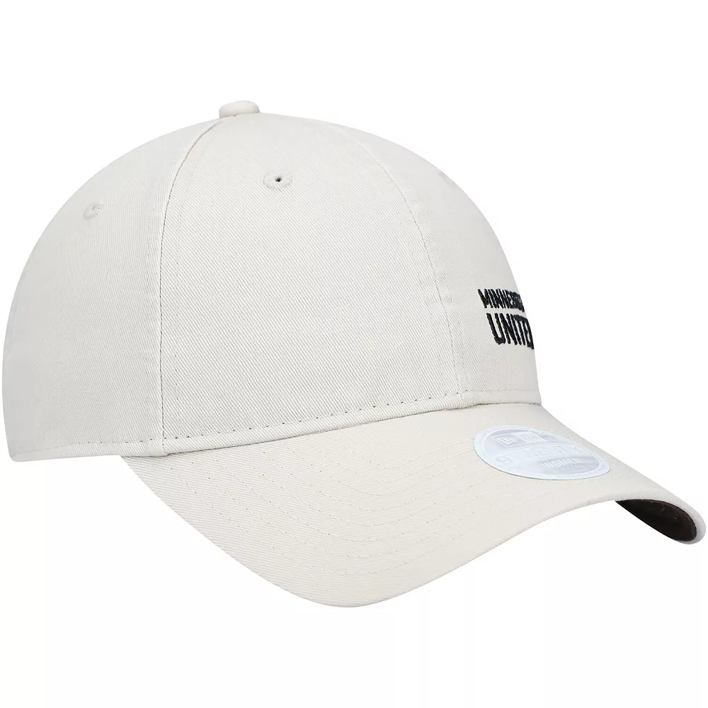 Women's New Era Cream Minnesota United FC Stone 9TWENTY Adjustable Hat 4 Women's New Era Cream Minnesota United FC Stone 9TWENTY Adjustable Hat - Image 4