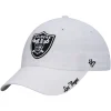 Unbranded Women's '47 White Las Vegas Raiders Miata Clean Up Primary Adjustable Hat