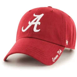 Women's '47 Crimson Alabama Crimson Tide Miata Clean Up Logo Adjustable Hat 5 Women's '47 Crimson Alabama Crimson Tide Miata Clean Up Logo Adjustable Hat -SHED RAIN Sales Store 4777073 ALT