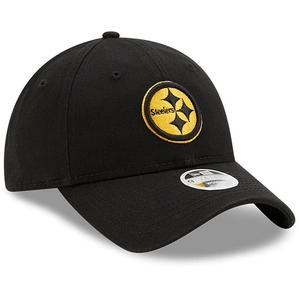 Women's New Era Black Pittsburgh Steelers Core Classic Pop 9TWENTY Adjustable Hat 4 Women's New Era Black Pittsburgh Steelers Core Classic Pop 9TWENTY Adjustable Hat - Image 4