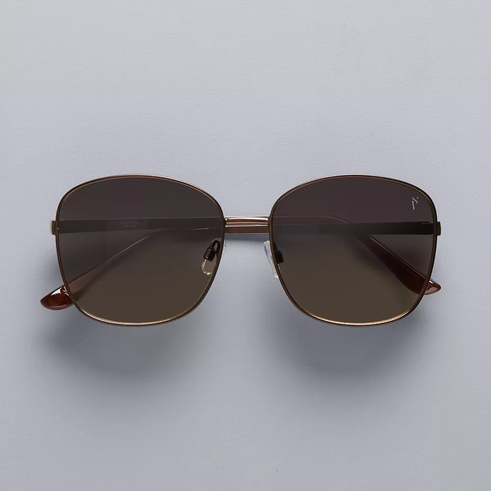 Women's Simply Vera Vera Wang 60mm Cleo Gradient Square Sunglasses 2 Women's Simply Vera Vera Wang 60mm Cleo Gradient Square Sunglasses - Image 2