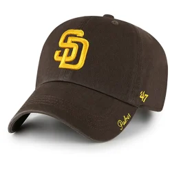 Unbranded Women's '47 Brown San Diego Padres Team Miata Clean Up Adjustable Hat