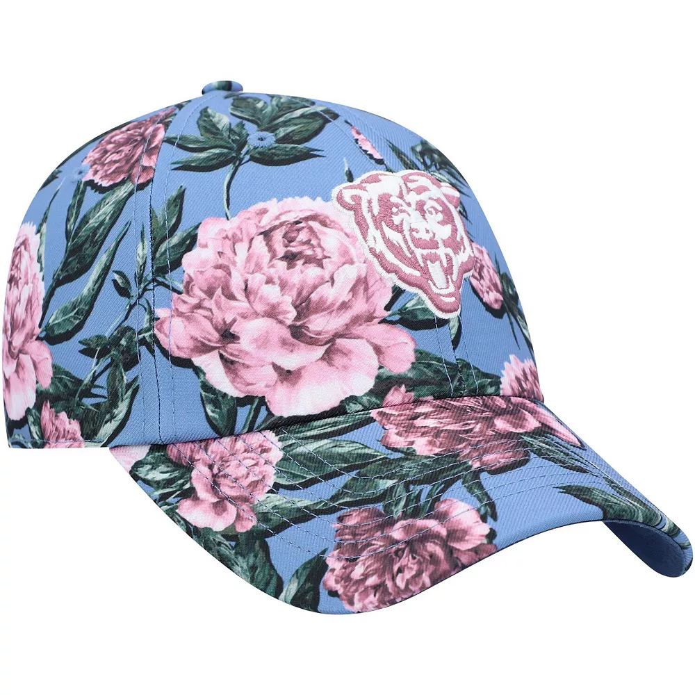 Women's '47 Blue Chicago Bears Peony Clean Up Adjustable Hat 4 Women's '47 Blue Chicago Bears Peony Clean Up Adjustable Hat - Image 4