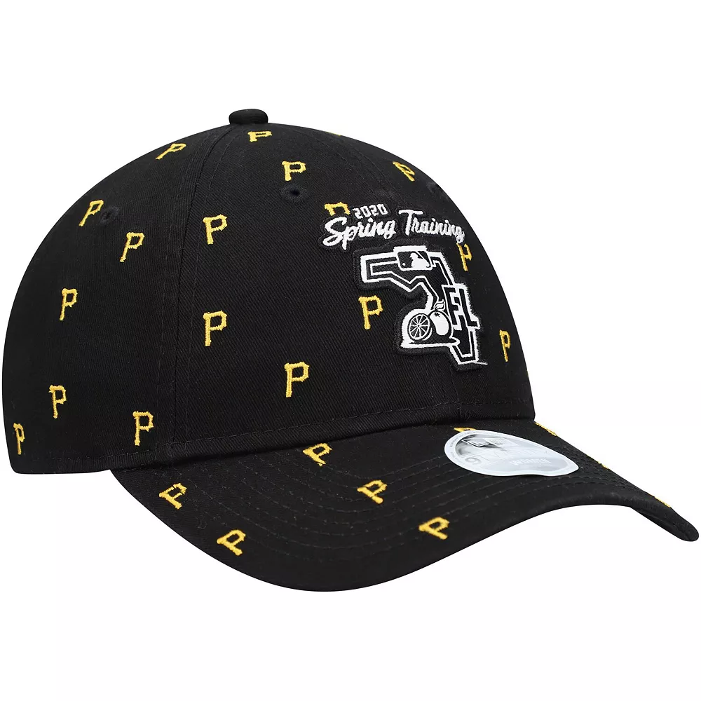 Women's New Era Black Pittsburgh Pirates 2020 Spring Training All Over 9TWENTY Adjustable Hat 4 Women's New Era Black Pittsburgh Pirates 2020 Spring Training All Over 9TWENTY Adjustable Hat - Image 4