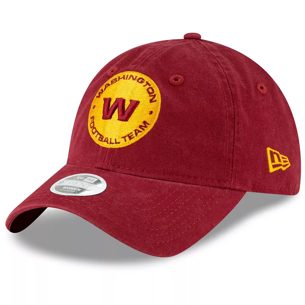 Women's New Era Burgundy Washington Football Team Alternate Logo Vital 9TWENTY Adjustable Hat 2 Women's New Era Burgundy Washington Football Team Alternate Logo Vital 9TWENTY Adjustable Hat - Image 2
