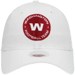 Women's New Era White Washington Football Team Alternate Logo Vital 9TWENTY Adjustable Hat 6 Women's New Era White Washington Football Team Alternate Logo Vital 9TWENTY Adjustable Hat -SHED RAIN Sales Store 4919090 ALT2