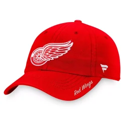 Women's Fanatics Branded Red Detroit Red Wings Core Primary Logo Adjustable Hat 3 Women's Fanatics Branded Red Detroit Red Wings Core Primary Logo Adjustable Hat -SHED RAIN Sales Store 4983029 ALT