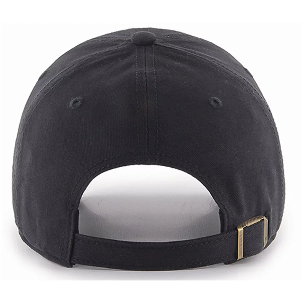Women's '47 Black Miami Marlins Team Miata Clean Up Adjustable Hat 3 Women's '47 Black Miami Marlins Team Miata Clean Up Adjustable Hat - Image 3