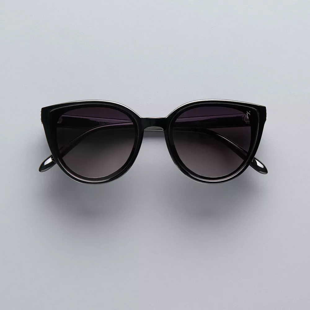 Women's Simply Vera Vera Wang 55mm Preppy Cat Eye Gradient Sunglasses - Image 2