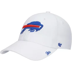 Unbranded Women's '47 White Buffalo Bills Miata Clean Up Logo Adjustable Hat