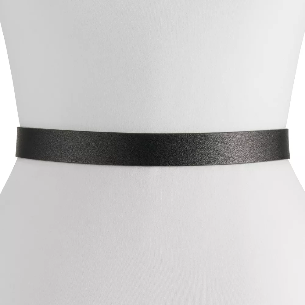 Women's & Plus LC Lauren Conrad Reversible Center Bar Buckle Belt 2 Women's & Plus LC Lauren Conrad Reversible Center Bar Buckle Belt - Image 2