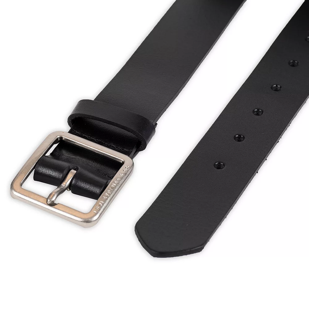 Women's & Plus Levi's® Square Center Bar Buckle Leather Belt - Image 4