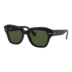Women's Ray-Ban RB2186 State Street Square Frame Sunglasses