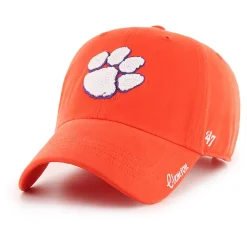 Women's '47 Orange Clemson Tigers Miata Clean Up Logo Adjustable Hat 4 Women's '47 Orange Clemson Tigers Miata Clean Up Logo Adjustable Hat -SHED RAIN Sales Store 5219395 ALT
