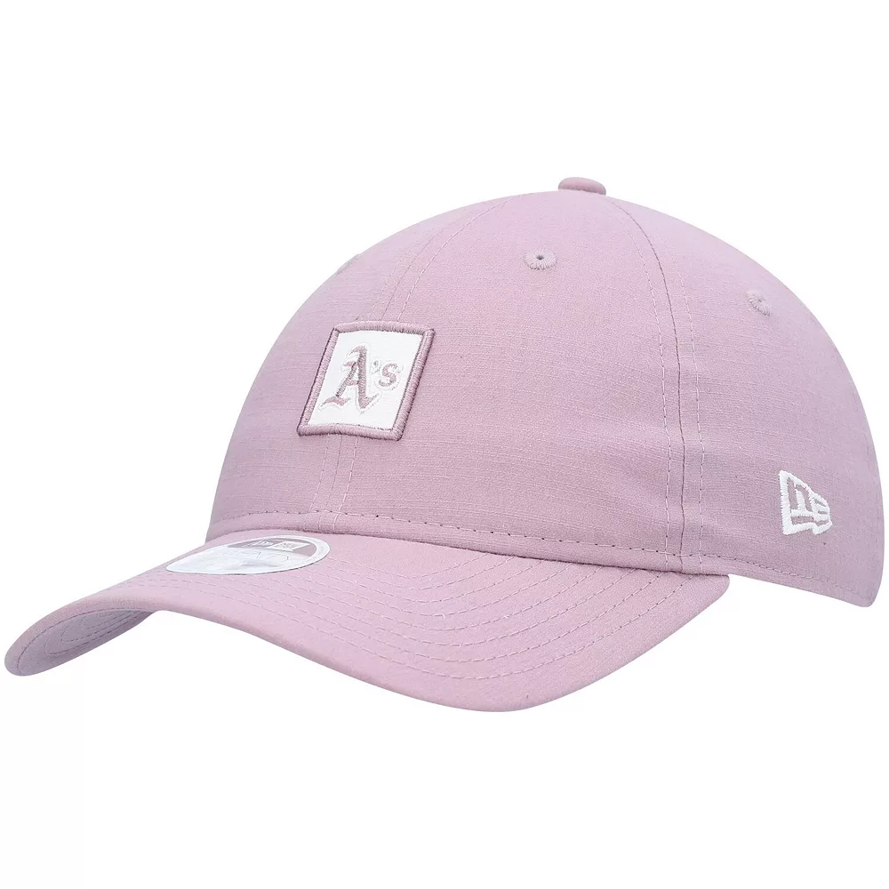 Women's New Era Purple Oakland Athletics Mini Patch Adjustable Hat 1 Women's New Era Purple Oakland Athletics Mini Patch Adjustable Hat