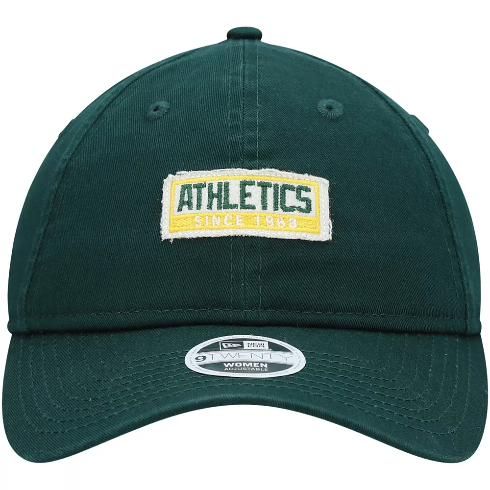 Women's New Era Green Oakland Athletics Patch Adjustable Hat 3 Women's New Era Green Oakland Athletics Patch Adjustable Hat - Image 3