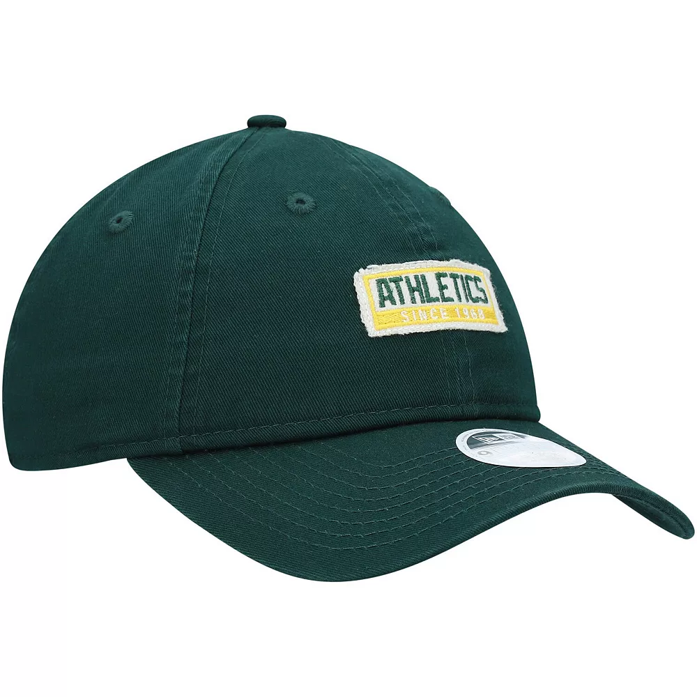 Women's New Era Green Oakland Athletics Patch Adjustable Hat 4 Women's New Era Green Oakland Athletics Patch Adjustable Hat - Image 4