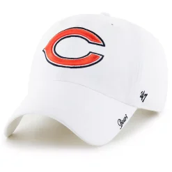 Women's '47 White Chicago Bears Miata Clean Up Logo Adjustable Hat 3 Women's '47 White Chicago Bears Miata Clean Up Logo Adjustable Hat -SHED RAIN Sales Store 5250787 ALT