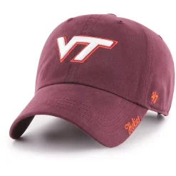 Alternative view of Unbranded Women's '47 Maroon Virginia Tech Hokies Miata Clean Up Logo Adjustable Hat