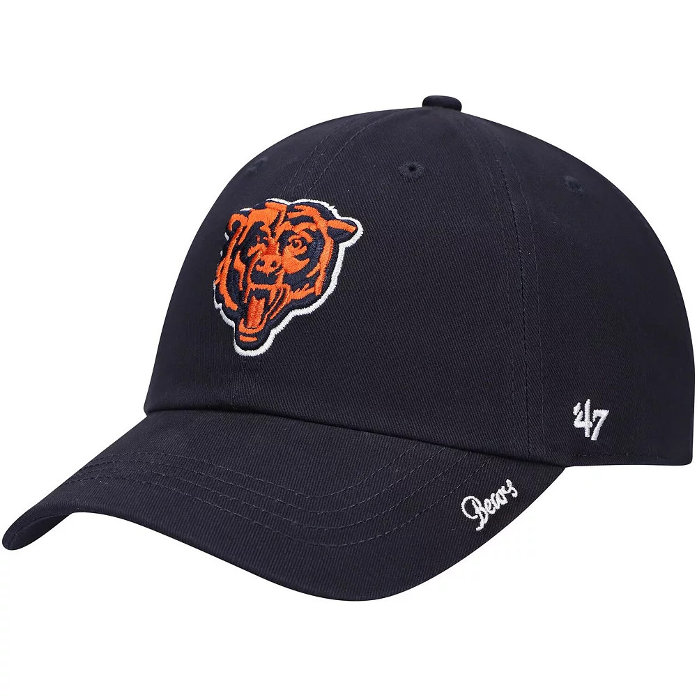 Women's '47 Navy Chicago Bears Miata Clean Up Legacy Adjustable Hat 1 Women's '47 Navy Chicago Bears Miata Clean Up Legacy Adjustable Hat