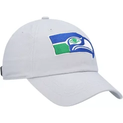 Women's '47 Gray Seattle Seahawks Miata Clean Up Legacy Adjustable Hat -SHED RAIN Sales Store 5276020 ALT3