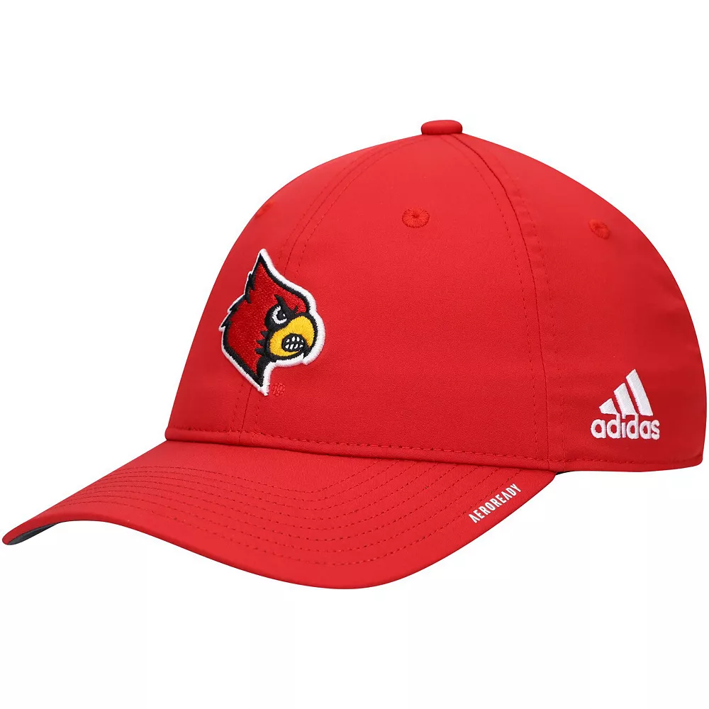 Women's Adidas Red Louisville Cardinals 2021 Sideline Elastic AEROREADY Flex Hat 1 Women's Adidas Red Louisville Cardinals 2021 Sideline Elastic AEROREADY Flex Hat