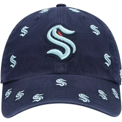 Women's '47 Deep Sea Blue Seattle Kraken Confetti Clean Up Logo Adjustable Hat 5 Women's '47 Deep Sea Blue Seattle Kraken Confetti Clean Up Logo Adjustable Hat -SHED RAIN Sales Store 5372790 ALT2