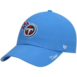 Women's '47 Light Blue Tennessee Titans Miata Clean Up Secondary Logo Adjustable Hat 4 Women's '47 Light Blue Tennessee Titans Miata Clean Up Secondary Logo Adjustable Hat -SHED RAIN Sales Store 5375622 ALT