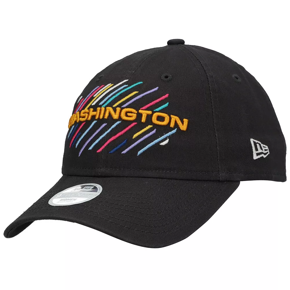 Women's New Era Charcoal Washington Football Team 2021 NFL Crucial Catch 9TWENTY Adjustable Hat 2 Women's New Era Charcoal Washington Football Team 2021 NFL Crucial Catch 9TWENTY Adjustable Hat - Image 2
