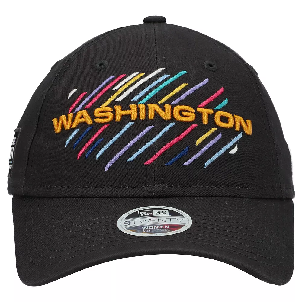 Women's New Era Charcoal Washington Football Team 2021 NFL Crucial Catch 9TWENTY Adjustable Hat 3 Women's New Era Charcoal Washington Football Team 2021 NFL Crucial Catch 9TWENTY Adjustable Hat - Image 3