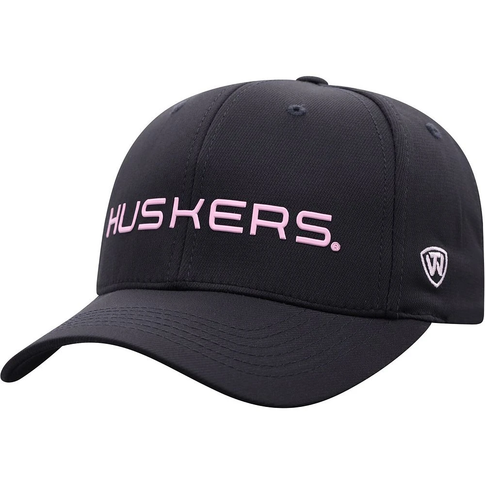 Women's Top Of The World Black Nebraska Huskers Secret Adjustable Hat 1 Women's Top Of The World Black Nebraska Huskers Secret Adjustable Hat